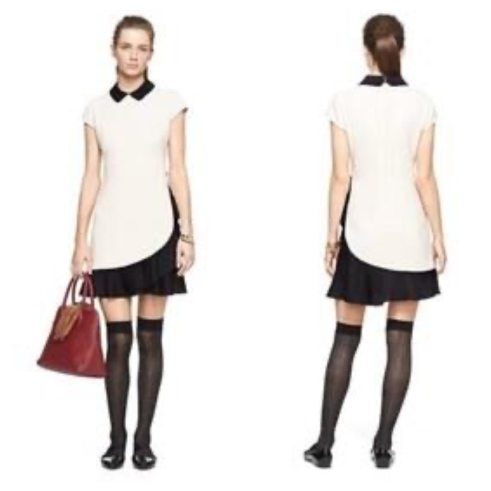 Kate Spade Black and White Mini Dress